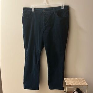 Dark Blue Casual Pants